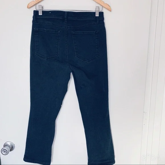 Loft by Ann Taylor ankle black jeans size 8 - Picture 2 of 5
